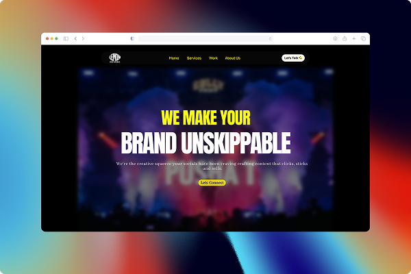 Lemonrig Media - Website by Atharv Pawar